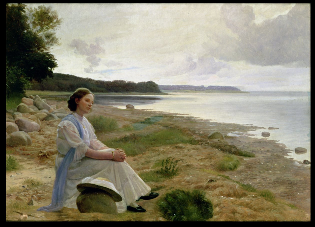 Am Strand von Gustav Vermehren