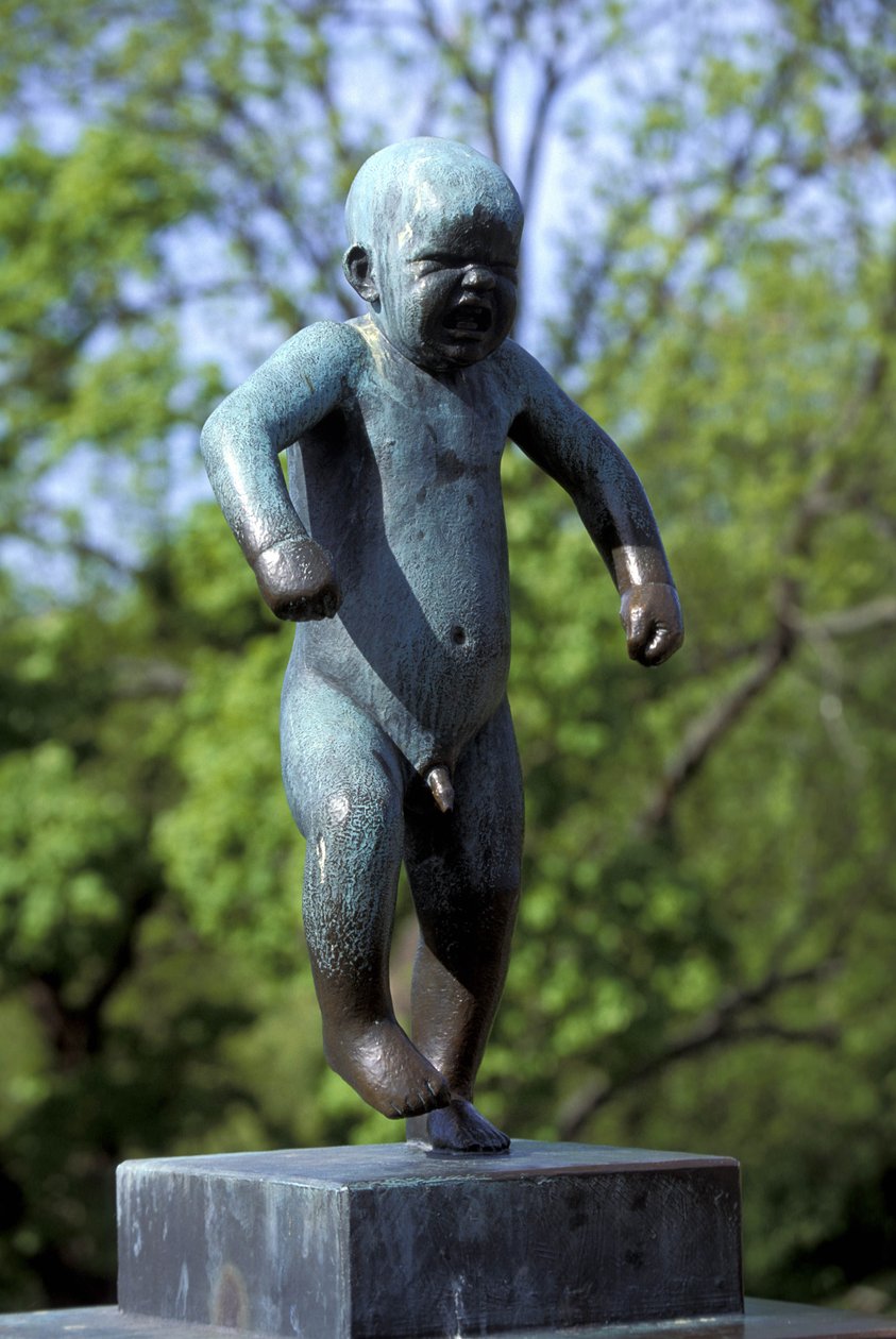 Skulptur, Frognerparken, Oslo, Norwegen, Europa von Gustav Vigeland