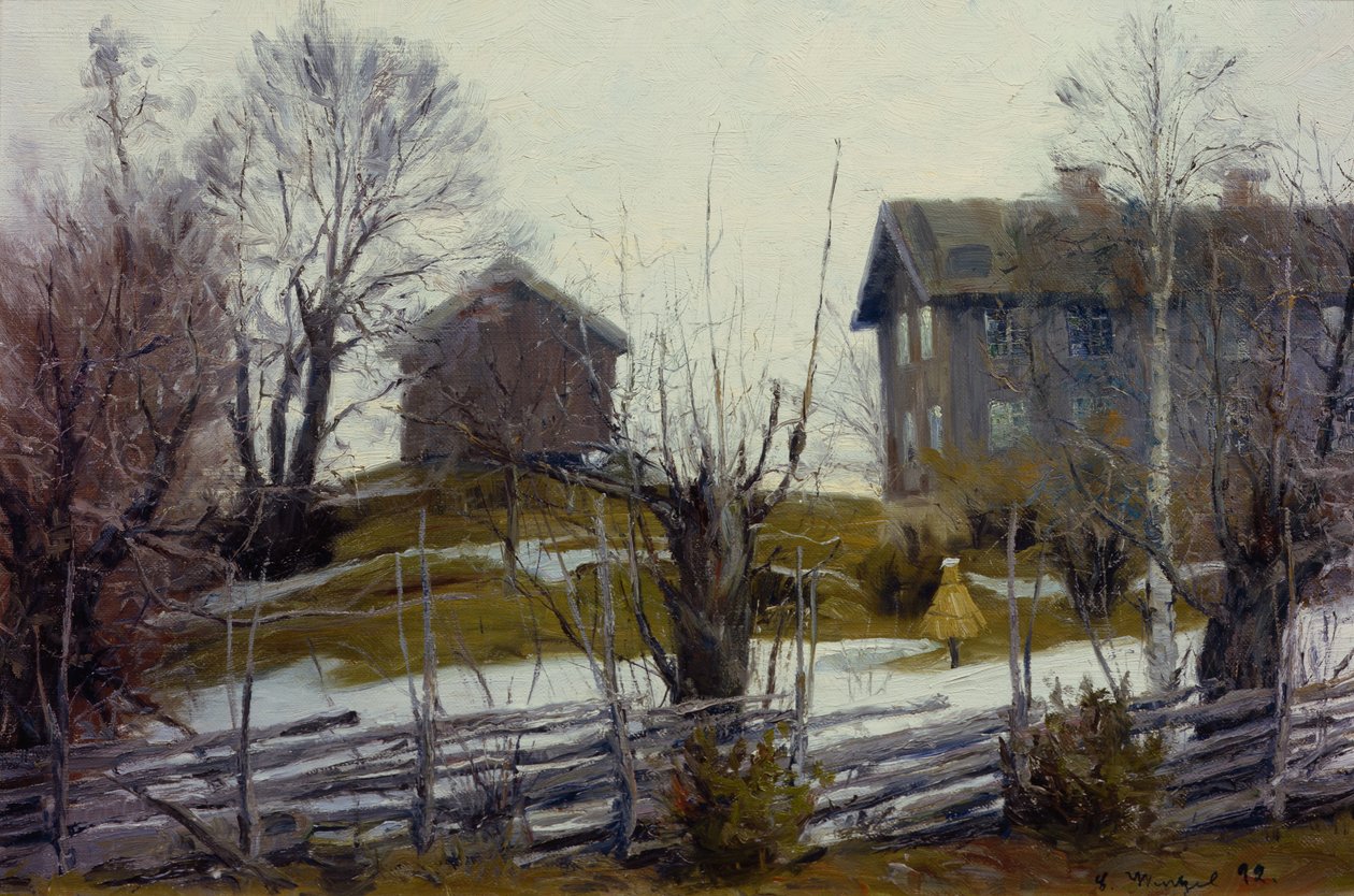 Frühlingstauwetter von Gustav Wentzel