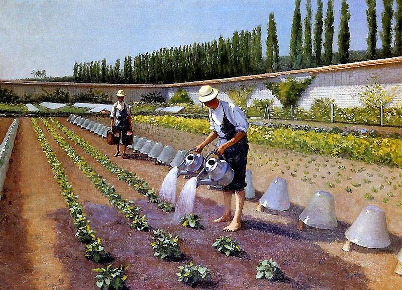 Die Gärtner von Gustave Caillebotte