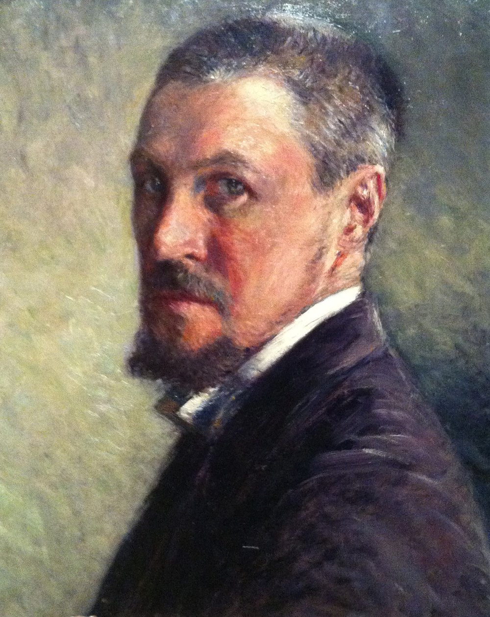 Selbstporträt von Gustave Caillebotte