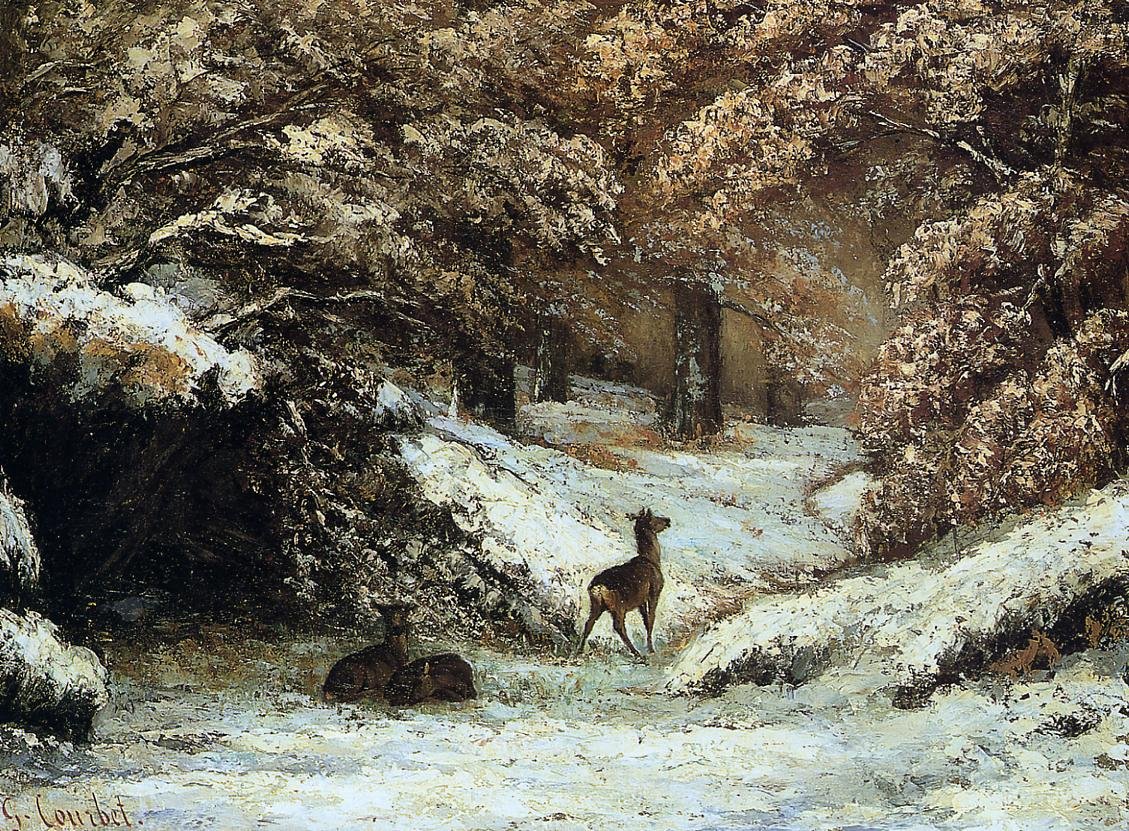 Reh Lyon von Gustave Courbet