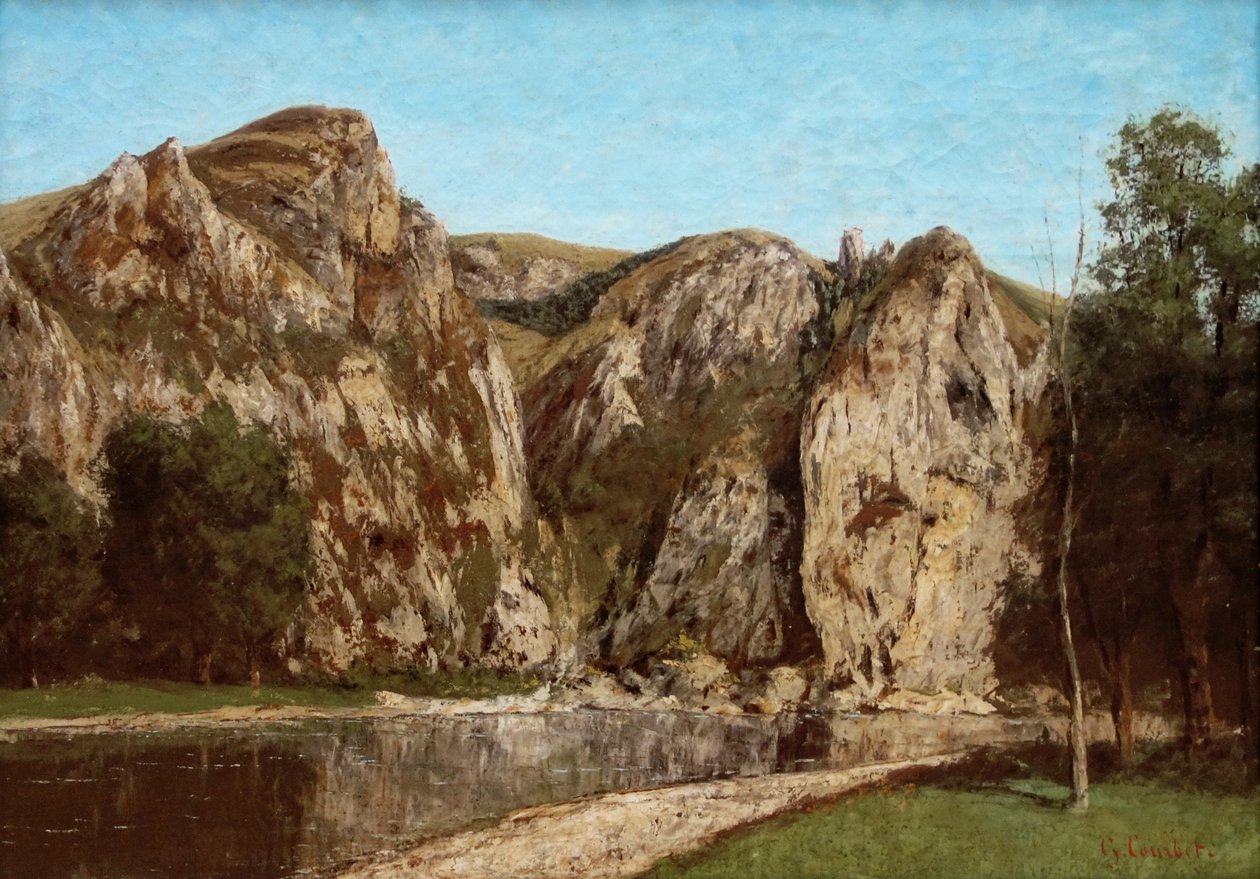 Die Maas bei Freyr von Gustave Courbet