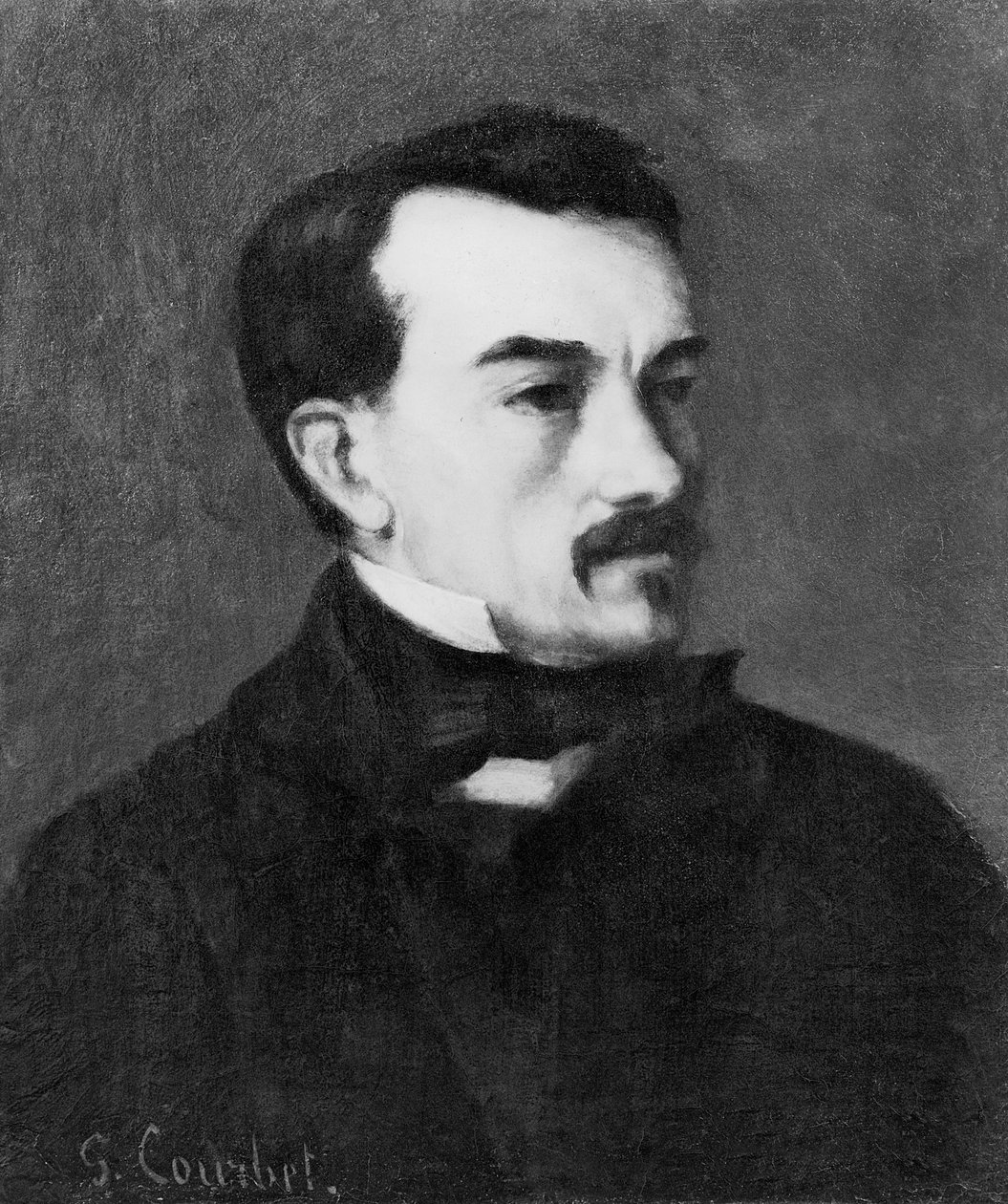 Porträt eines Mannes von Gustave Courbet
