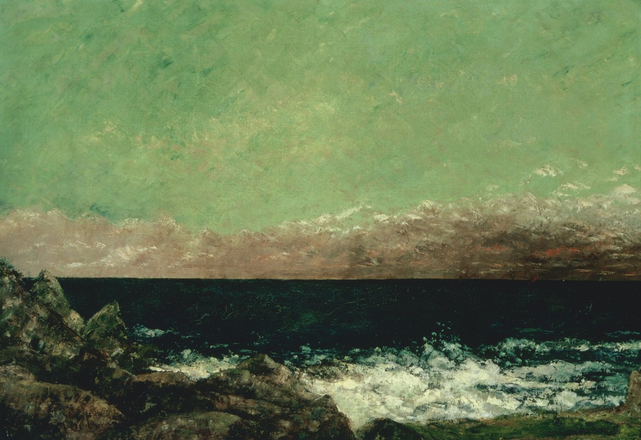 Das Mittelmeer von Gustave Courbet