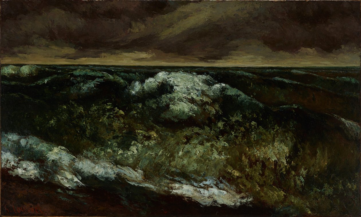 Die Welle von Gustave Courbet