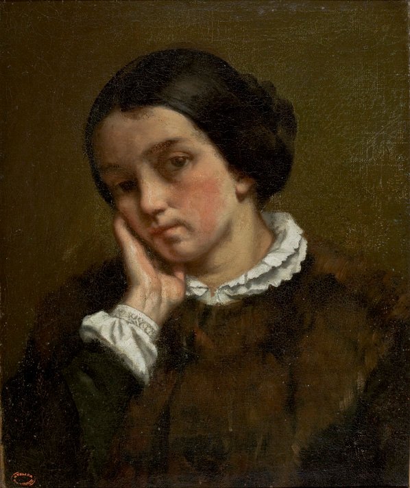 Zélie Courbet von Gustave Courbet