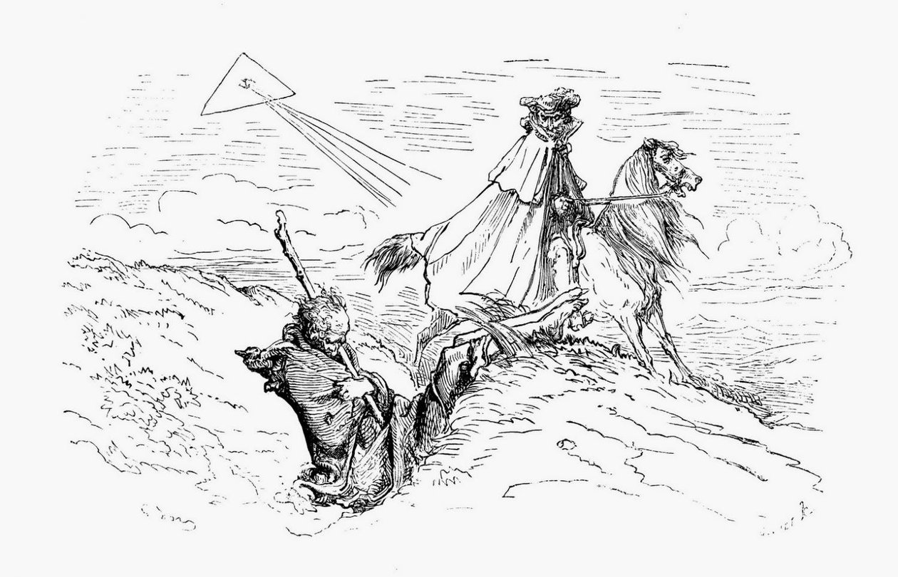 Baron von Münchhausen von Gustave Dore