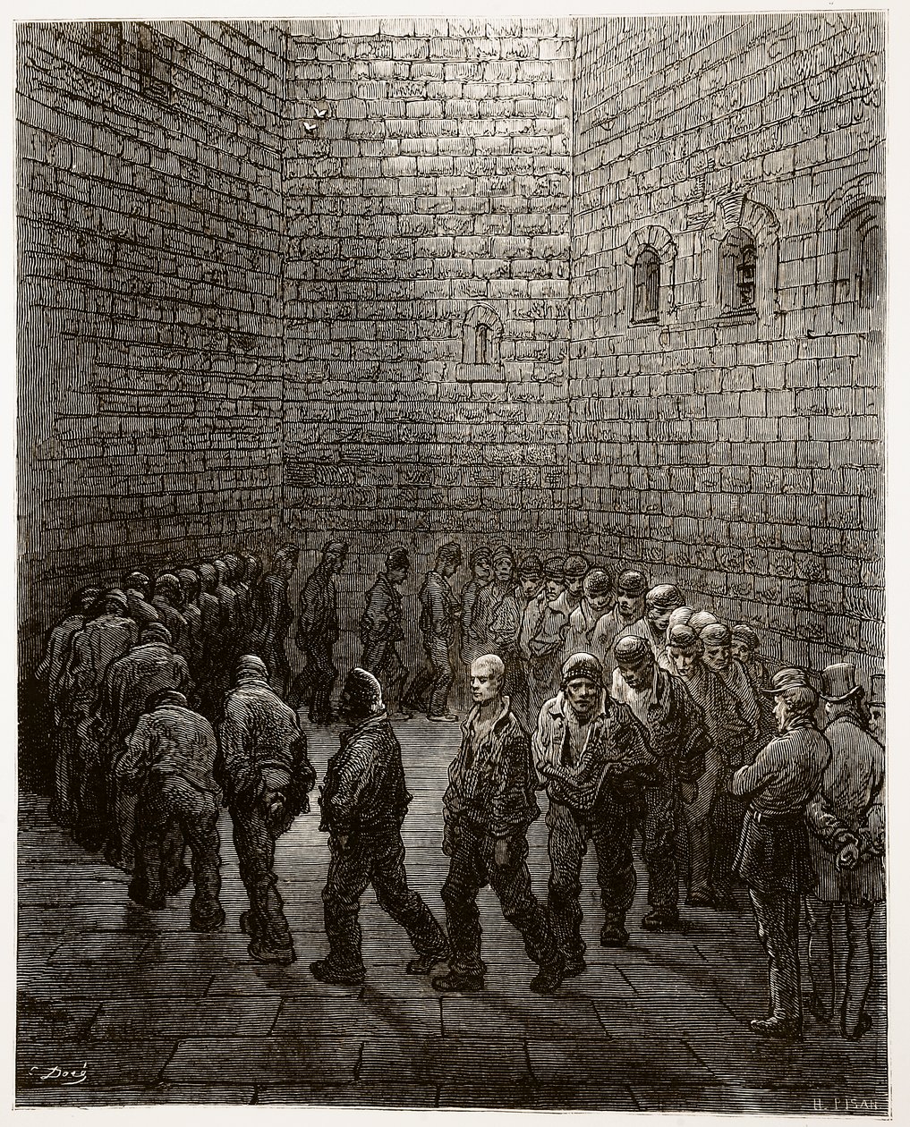 Newgate - Übungshof, aus 
