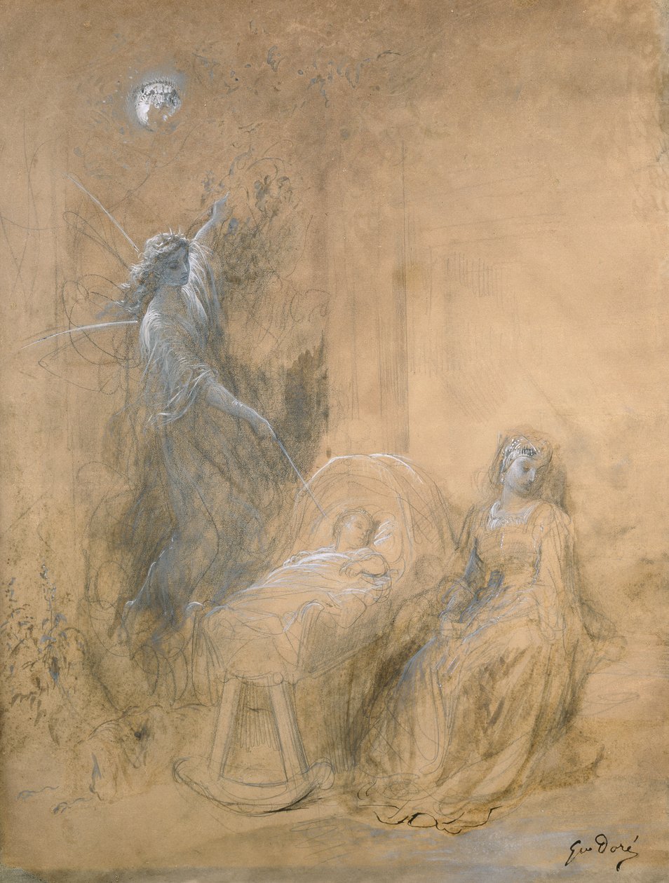Königin Mab von Gustave Dore