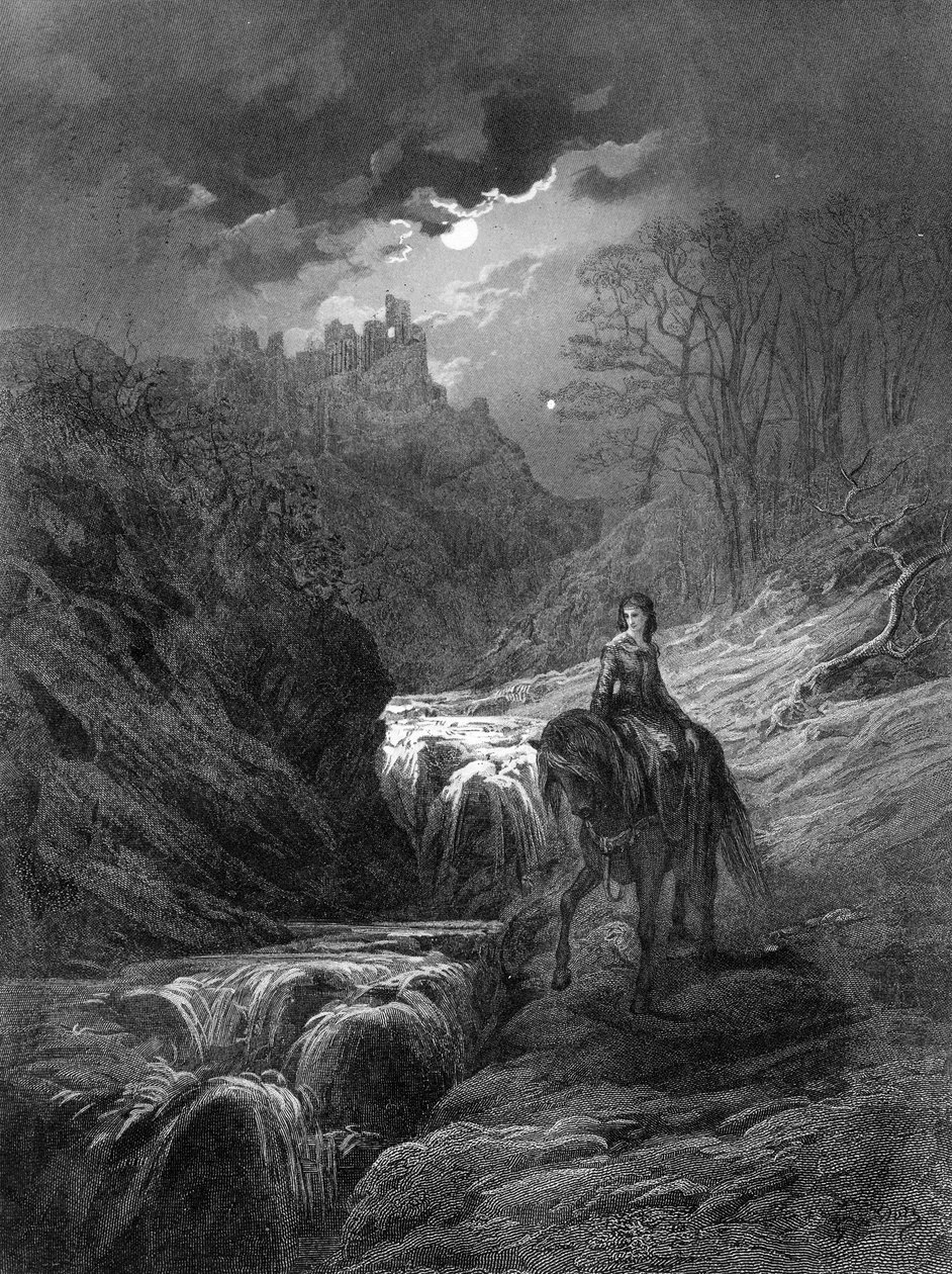 Die Mondscheinritt, Illustration aus 