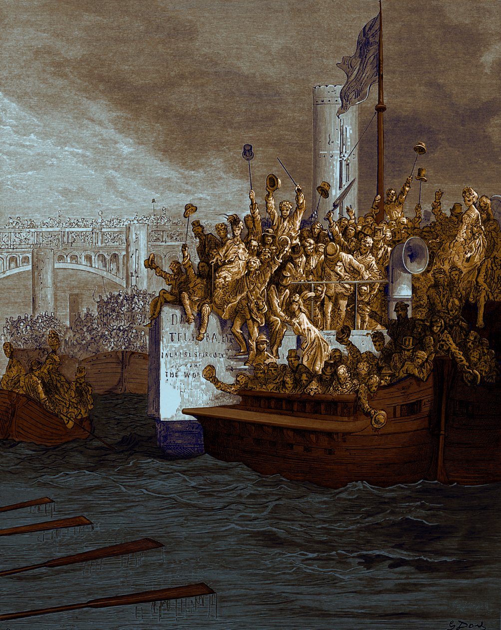Das Rennen von Gustave Dore