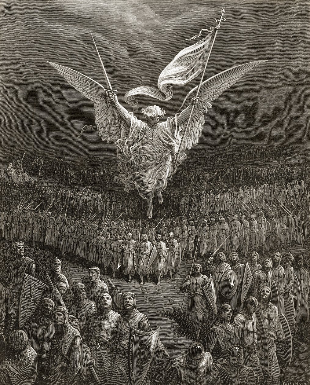 Der Weg nach Jerusalem, Illustration aus 