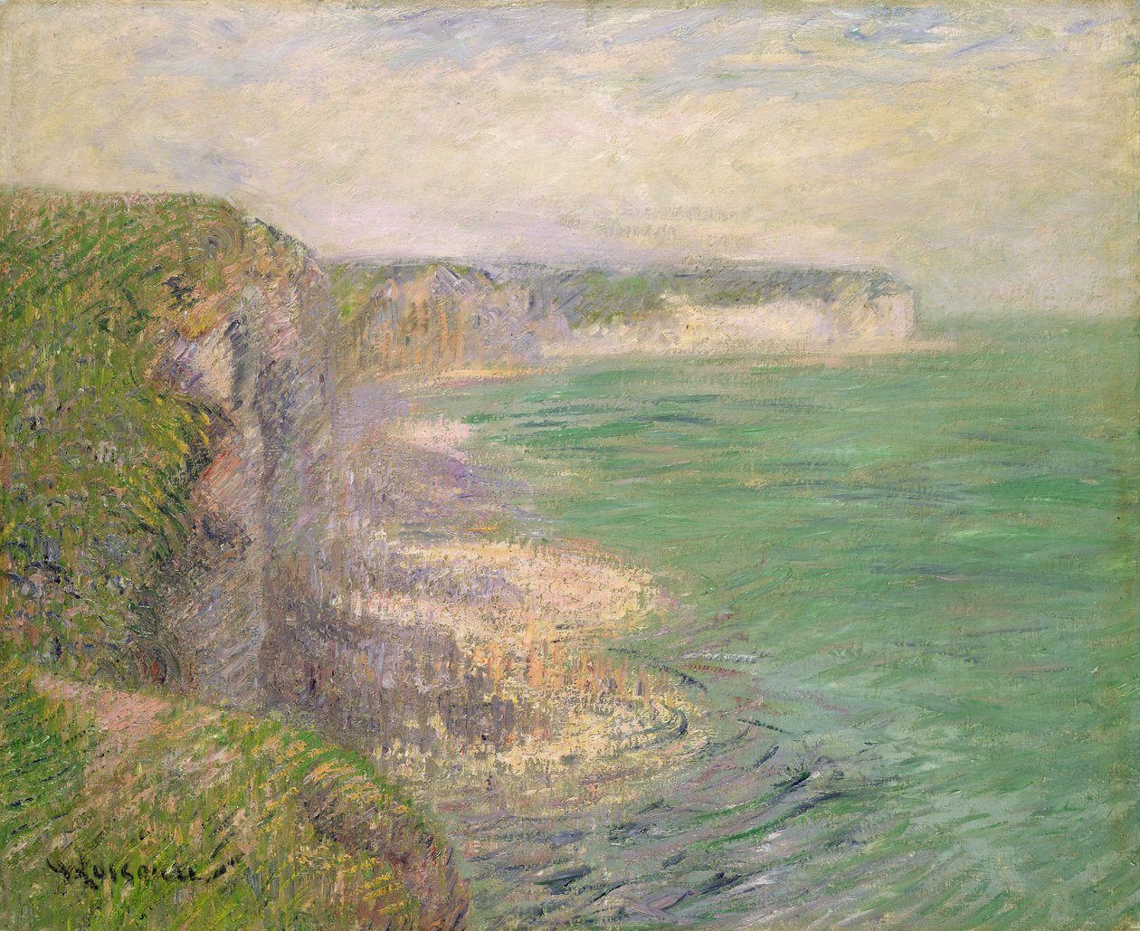 Die Klippen von Fecamp, ca. 1920 von Gustave Loiseau