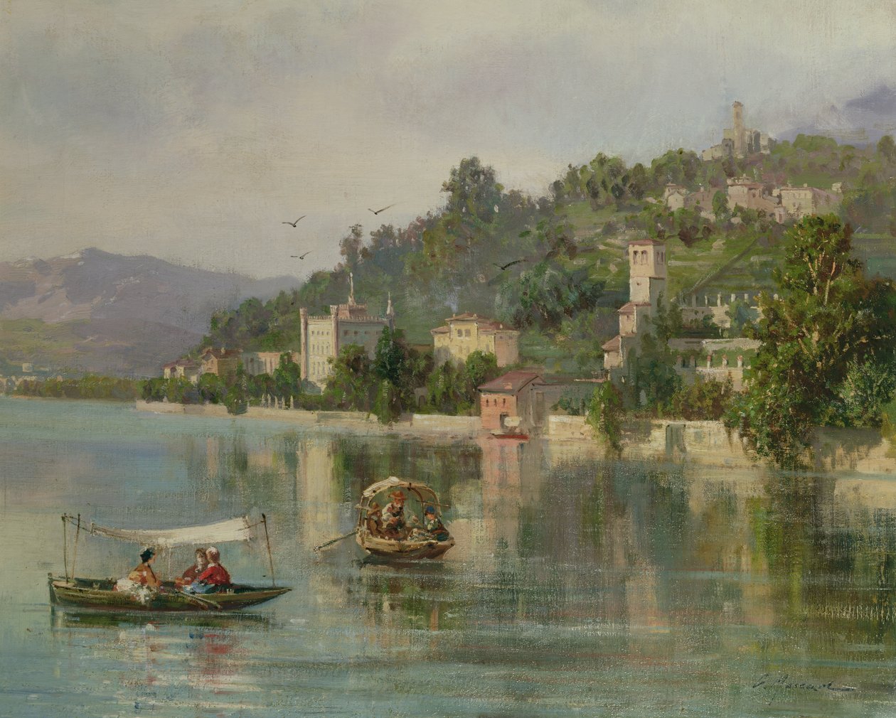 Comer See von Gustave Mascart