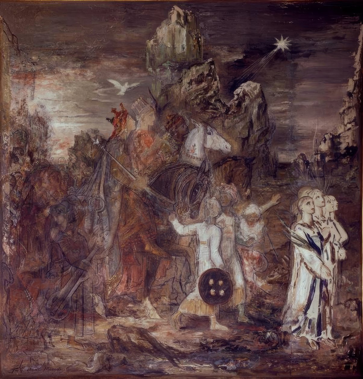 Die Heiligen Drei Könige von Gustave Moreau