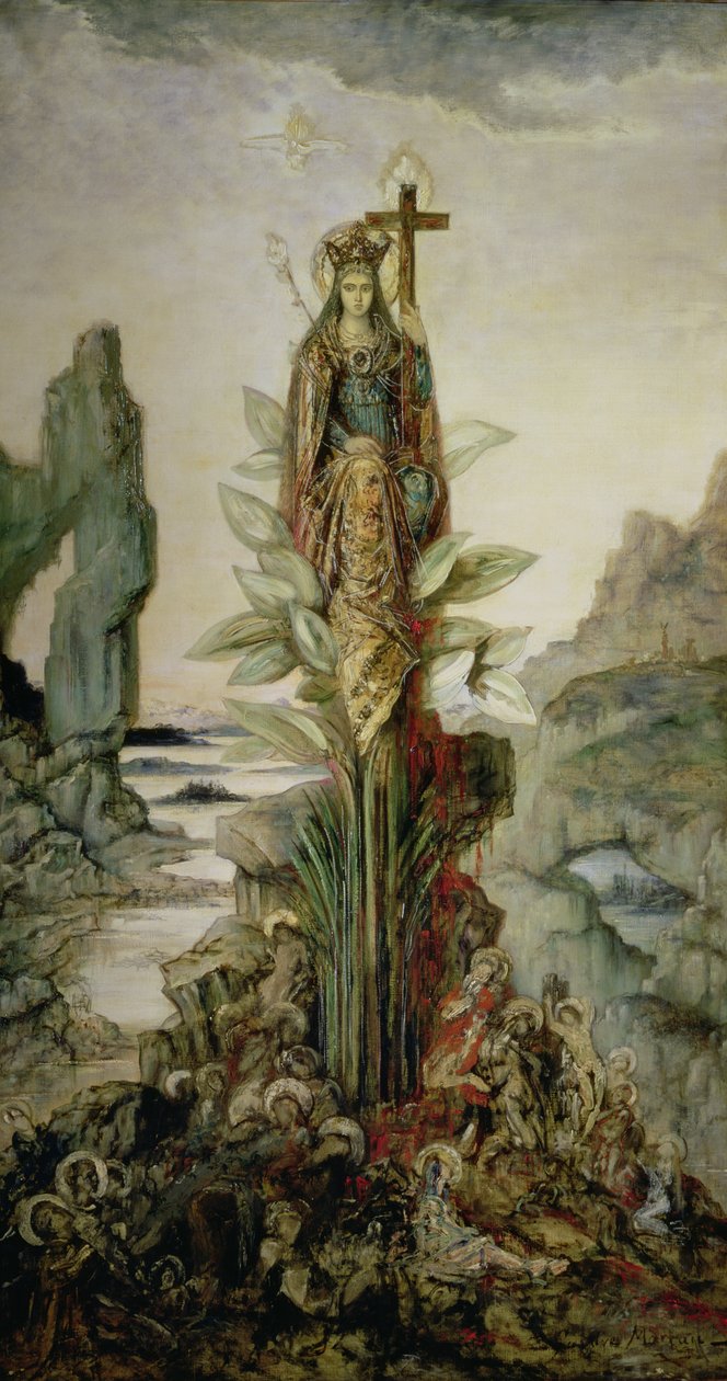 Die mystische Blume von Gustave Moreau
