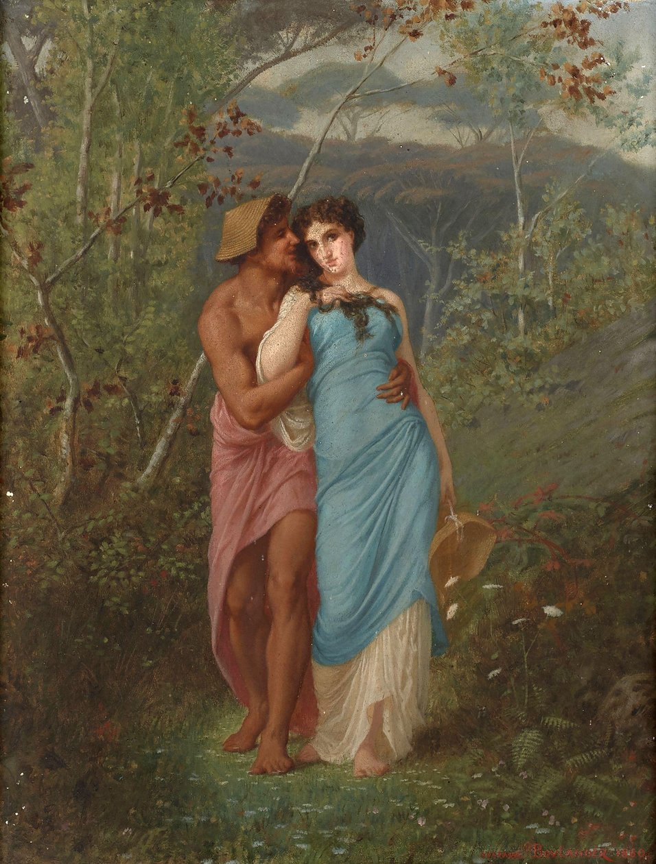 Galatea und der Hirte Acis von Gustave Boulanger