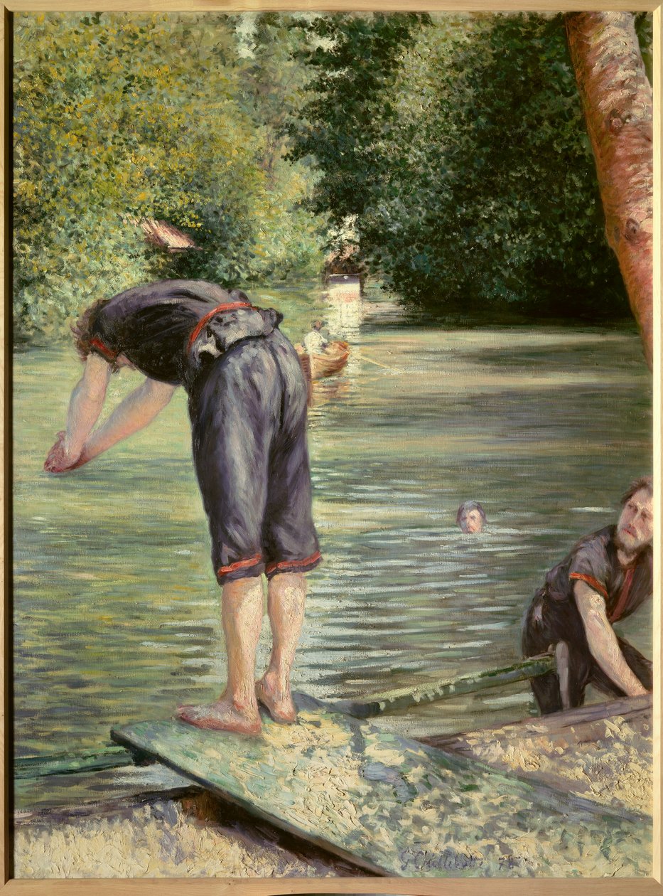 Badende von Gustave Caillebotte