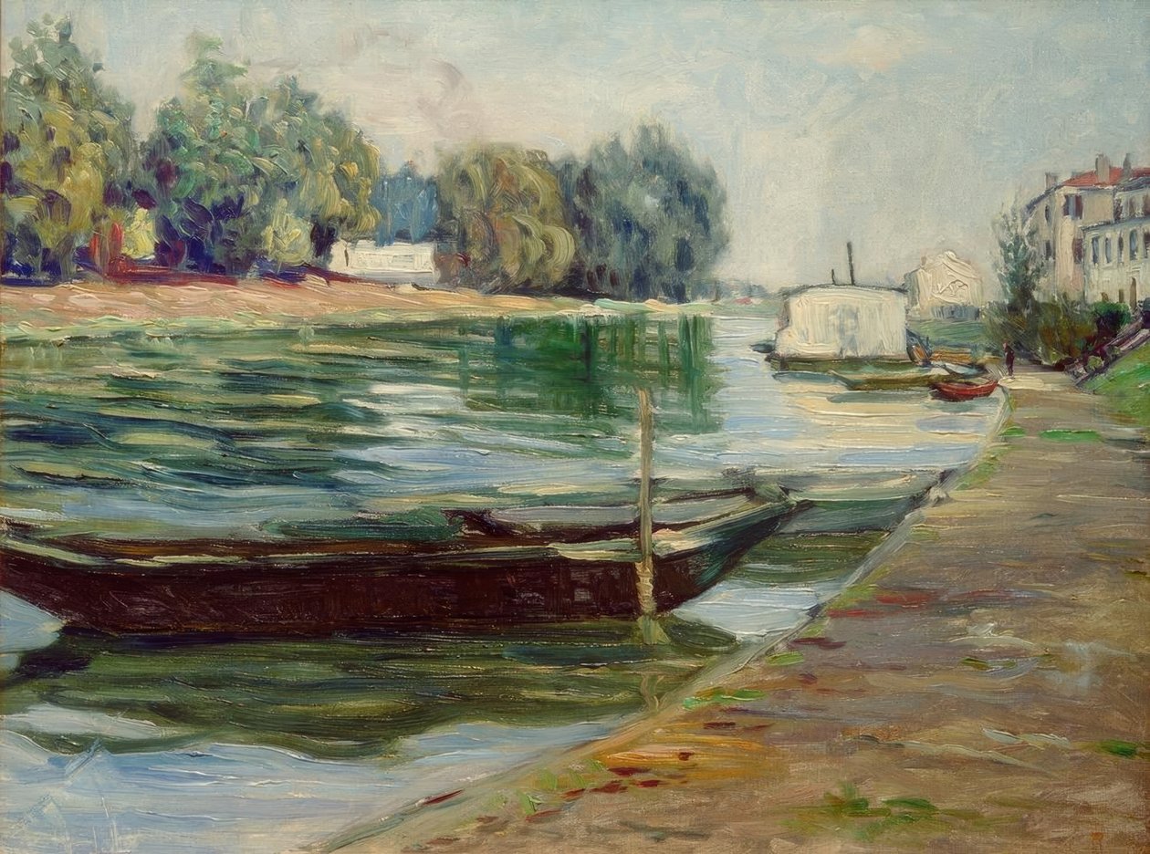 Ufer der Seine von Gustave Caillebotte