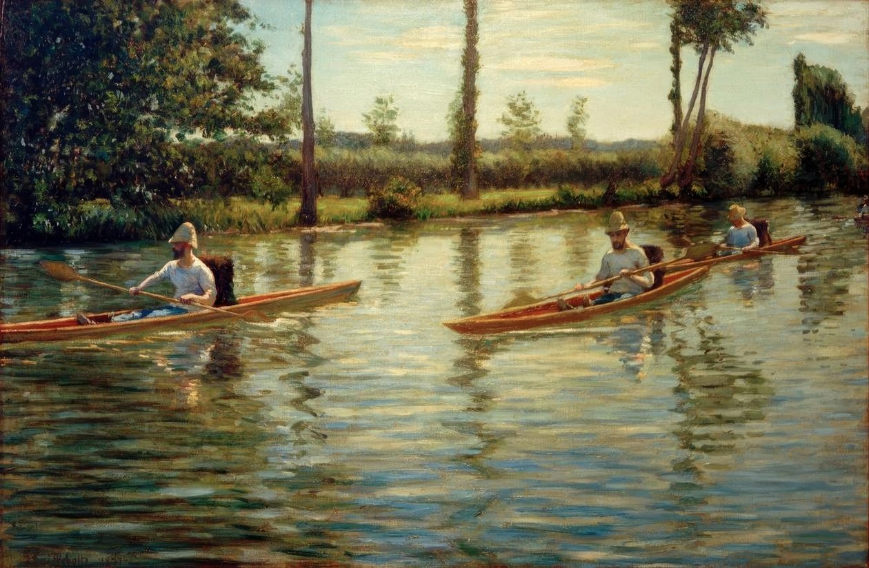Périssoires von Gustave Caillebotte