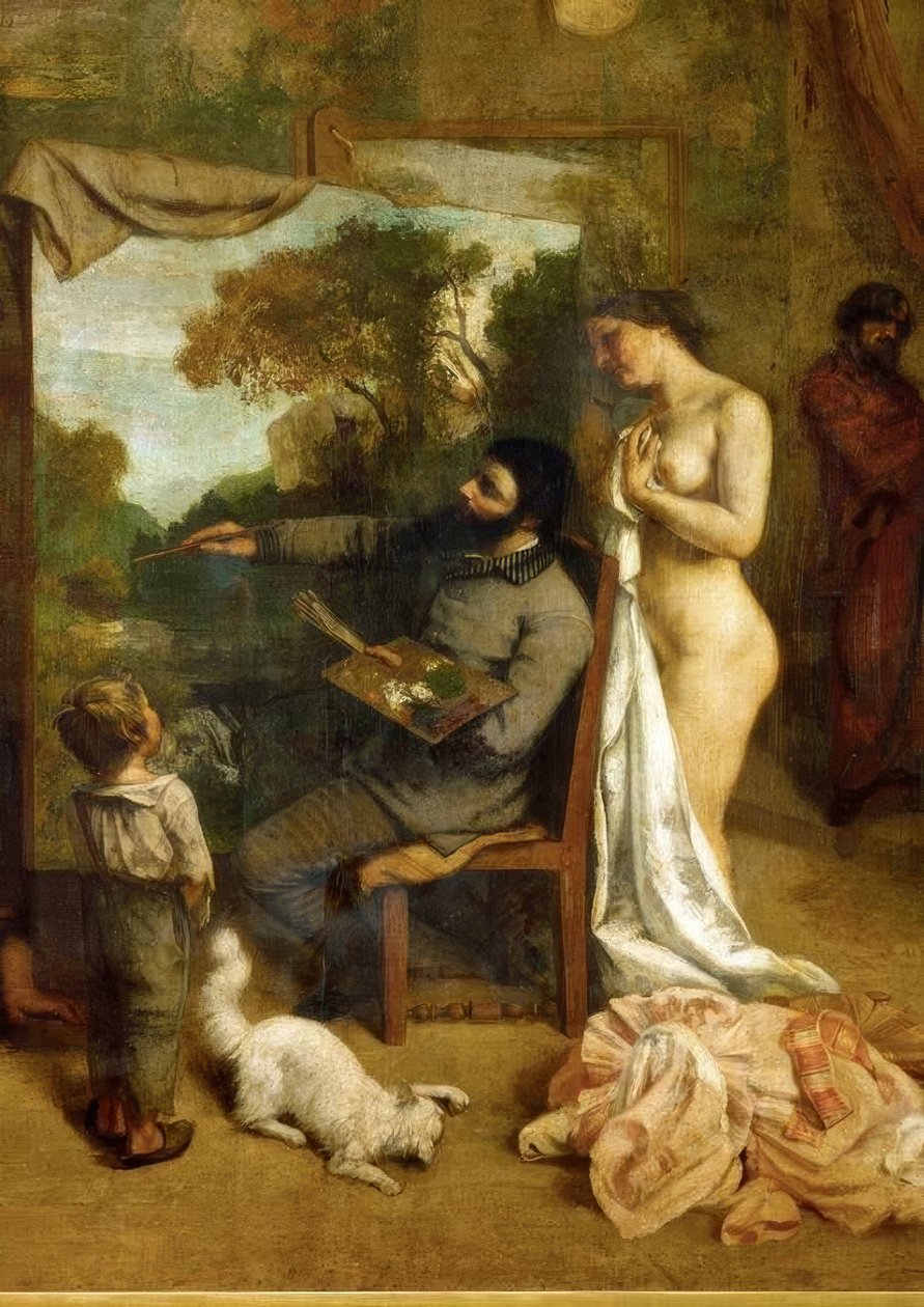 Das Atelier von Gustave Courbet