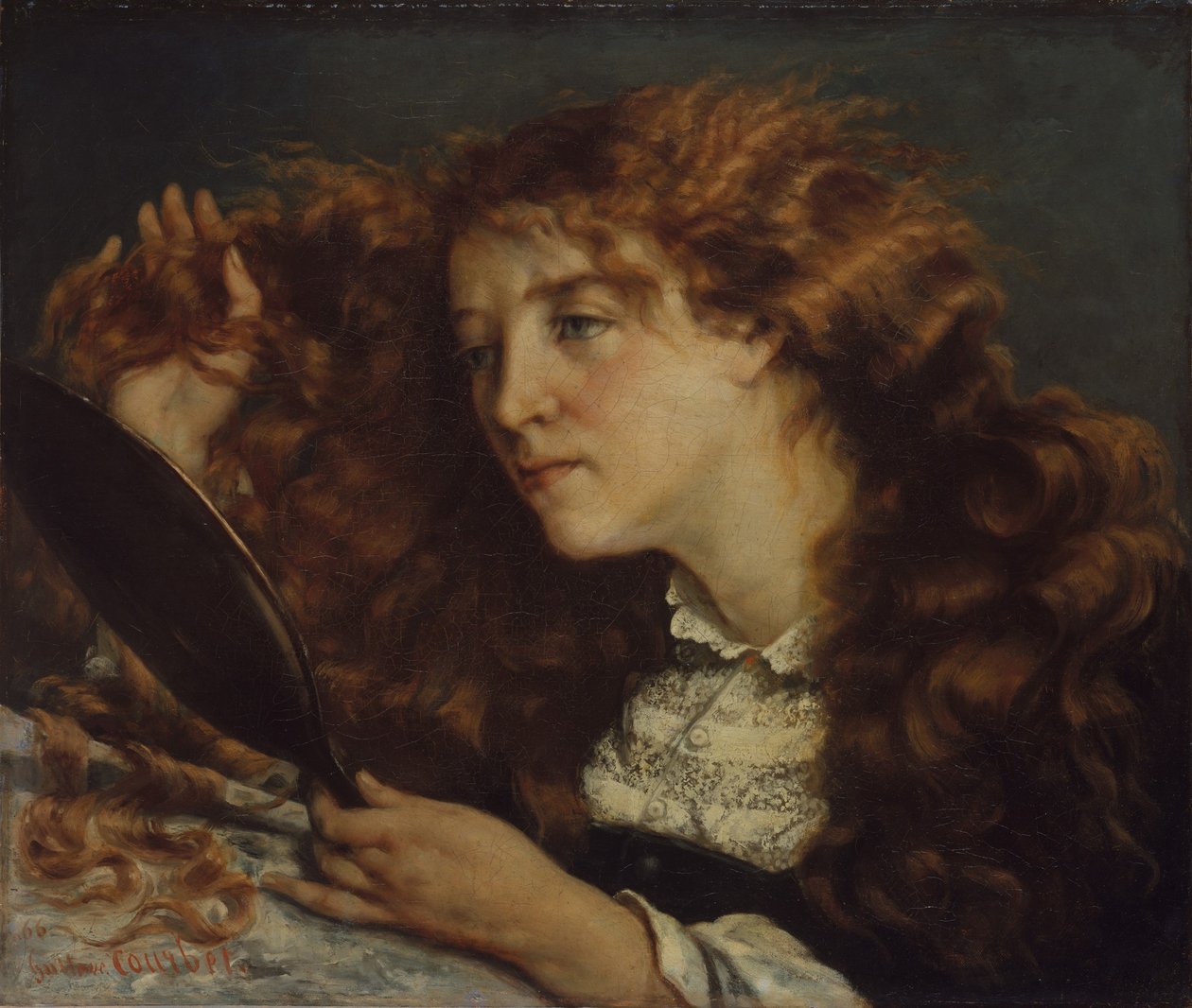 Jo, die schöne Irin von Gustave Courbet