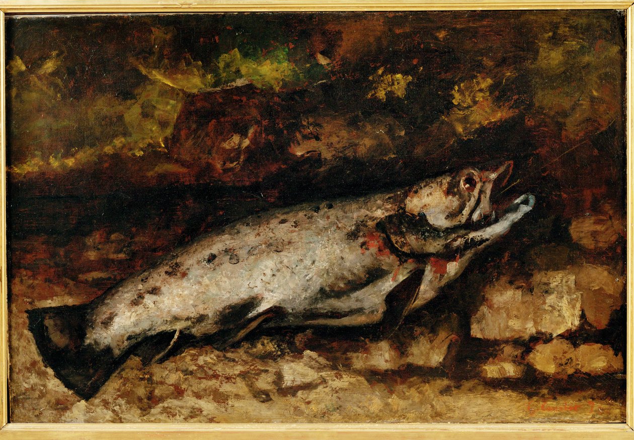 La truite von Gustave Courbet