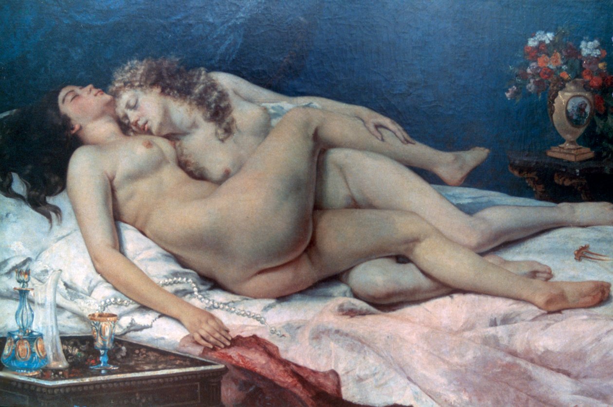 Le Sommeil, 1866 von Gustave Courbet