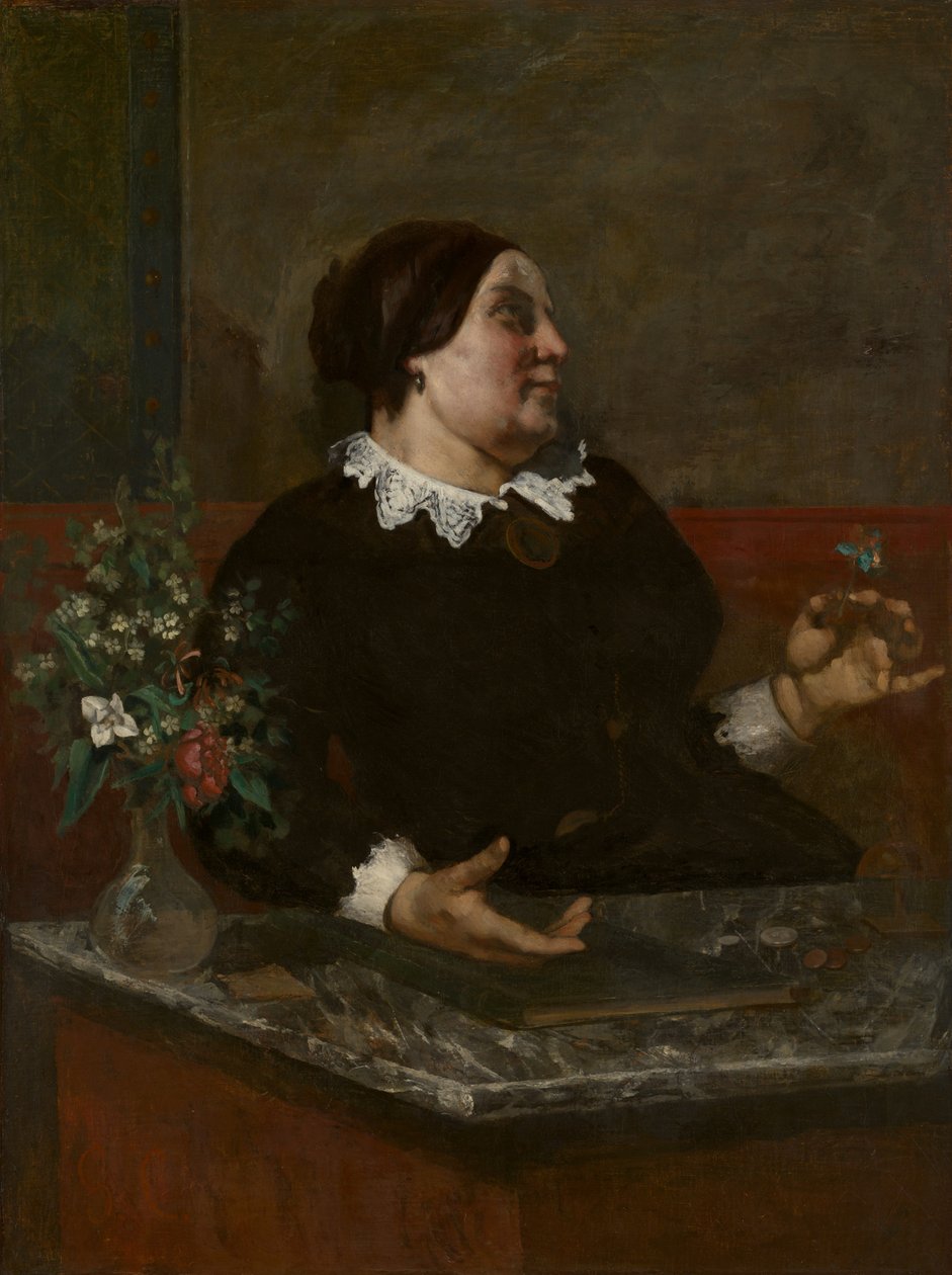 Mère Grégoire von Gustave Courbet