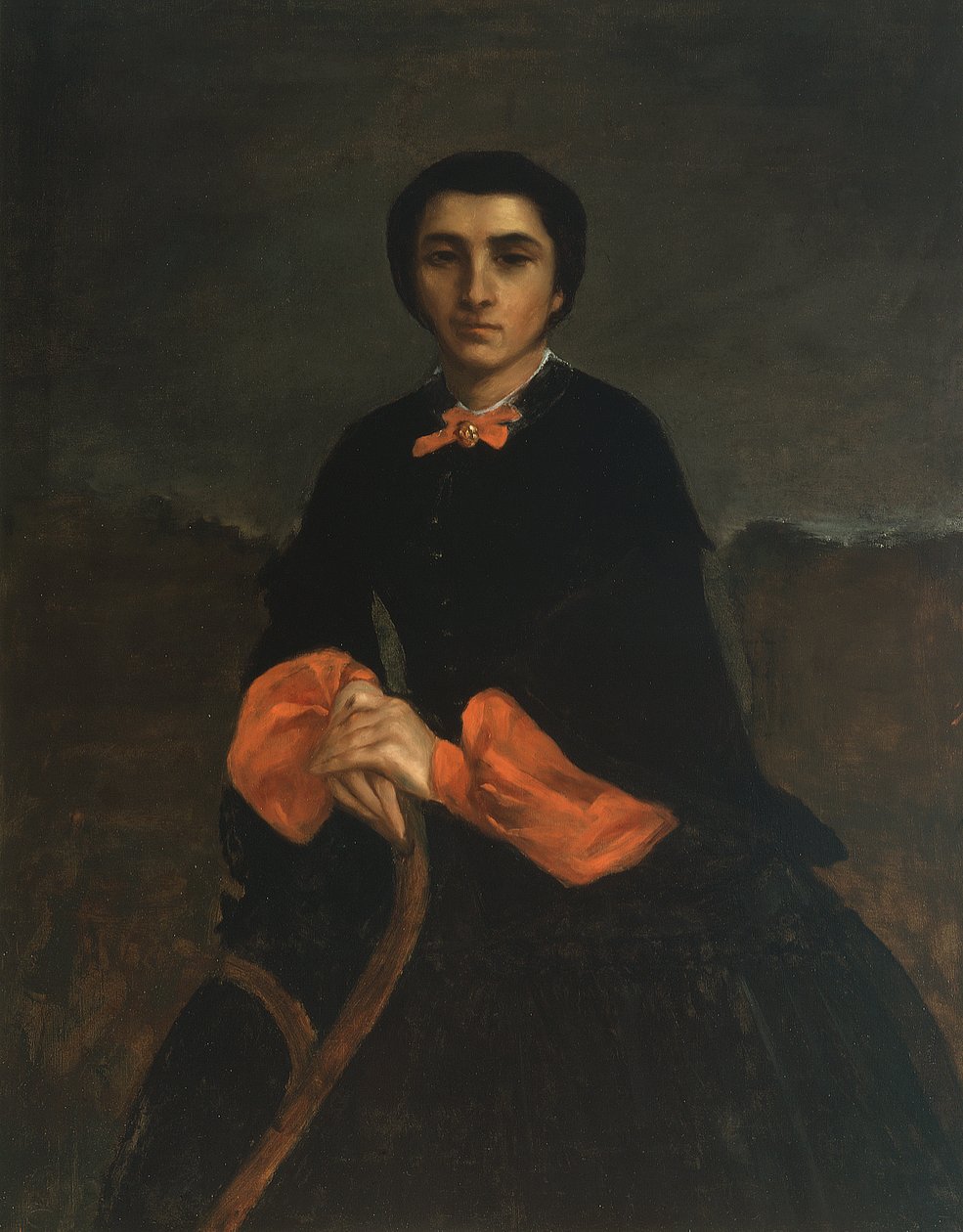 Porträt einer Frau: Juliette Courbet von Gustave Courbet