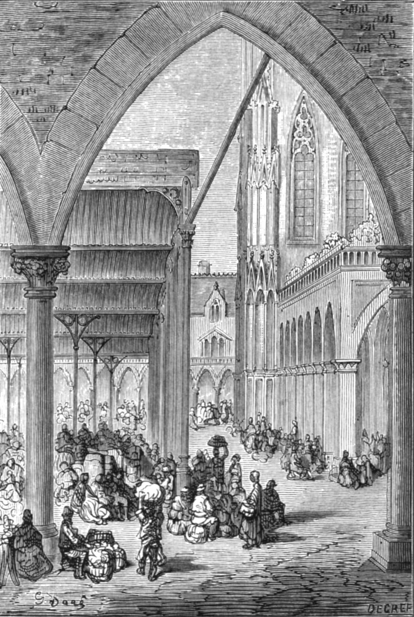 Columbia-Markt, 1872 von Gustave Dore
