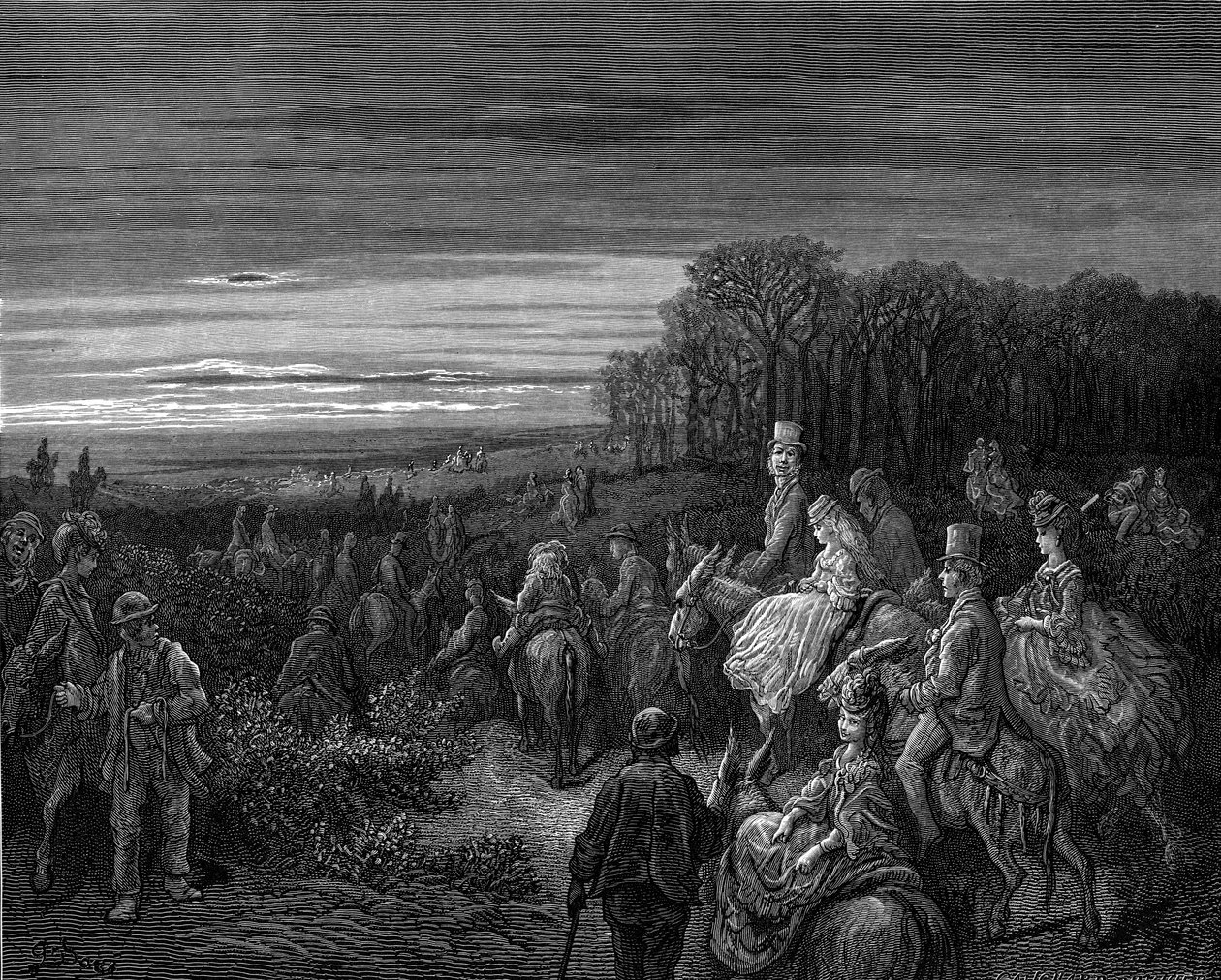 Hampstead Heath von Gustave Doré von Gustave Dore