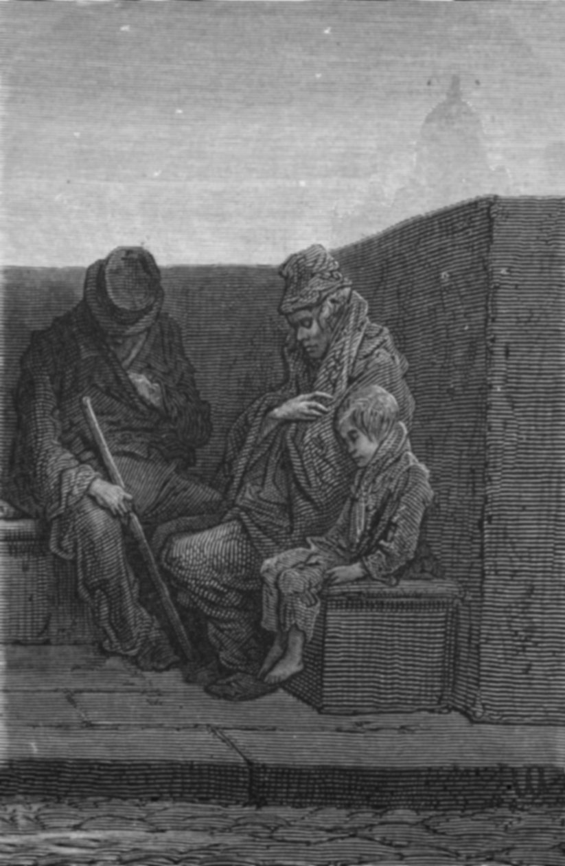 Penny Gaff Frequenters, 1872 von Gustave Dore