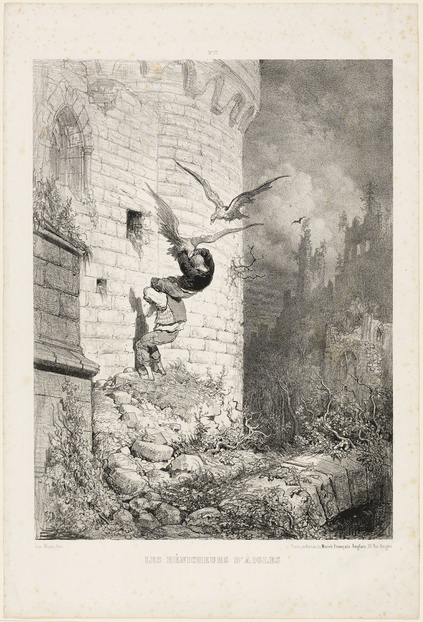 Die Jäger der Adlernester von Gustave Dore