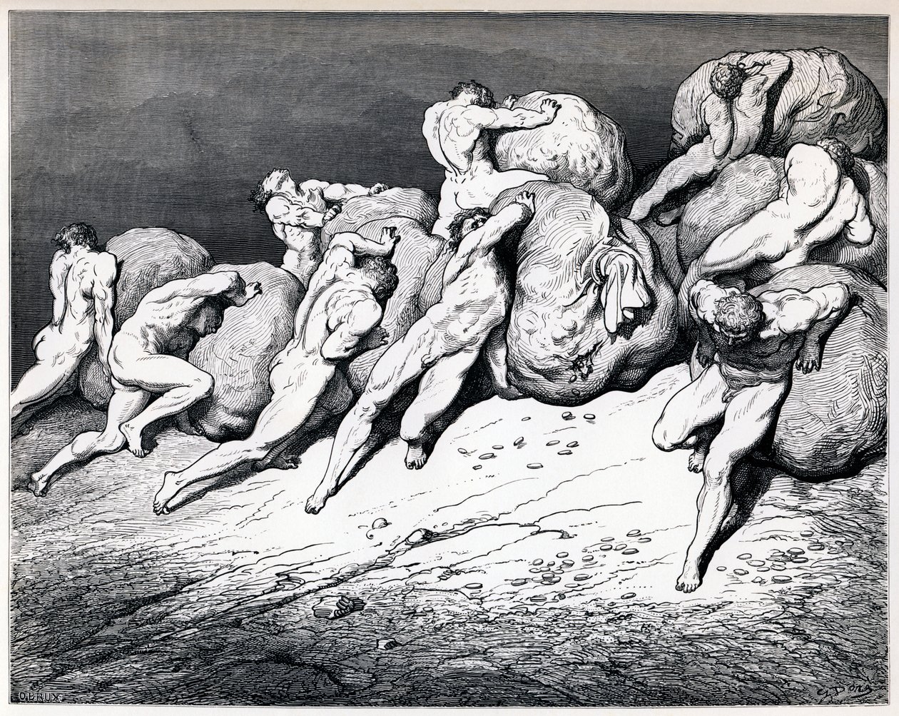 Die Horter und Verschwender von Gustave Dore
