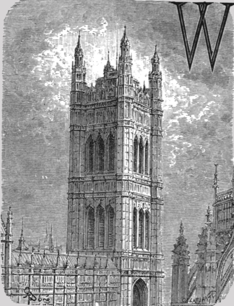 Victoria Tower von Gustave Dore