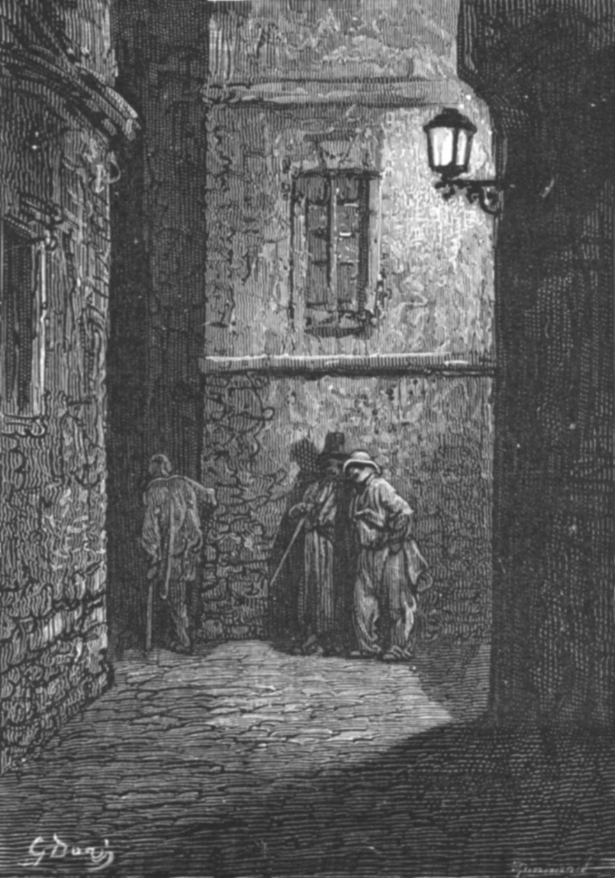 Whitechapel - Ein schattiger Ort von Gustave Dore