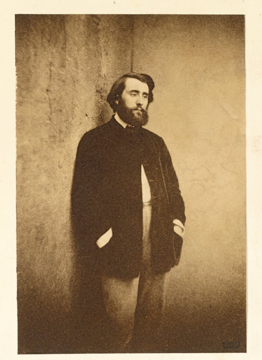 Porträt von Edmond Cottinet (1824-1895) von Gustave Le Gray