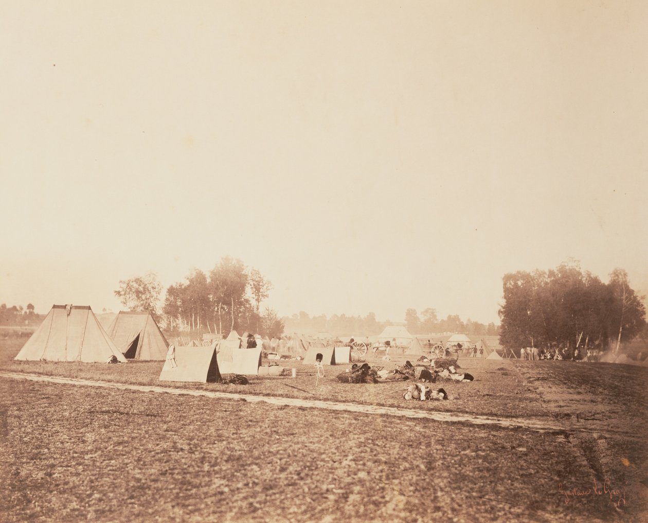 Das Biwak von Gustave Le Gray