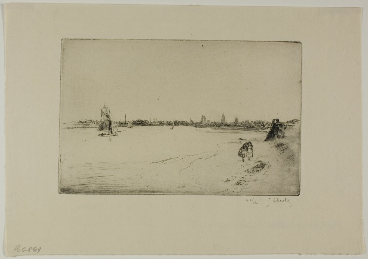 Der Außenhafen von La Rochelle von Gustave Leheutre