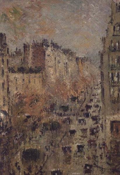 Der Boulevard Raspail, 1928 von Gustave Loiseau