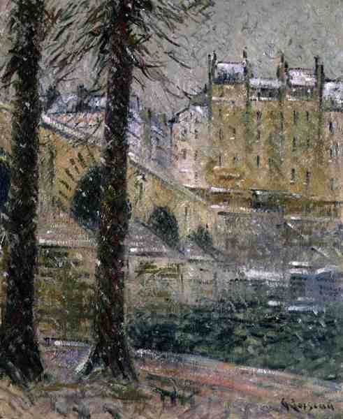 Die Pont Marie, ca. 1926 von Gustave Loiseau