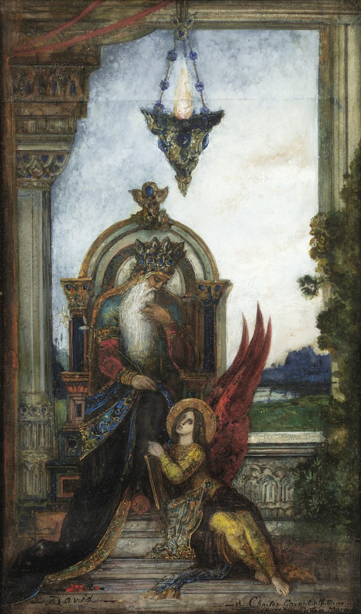 König David von Gustave Moreau
