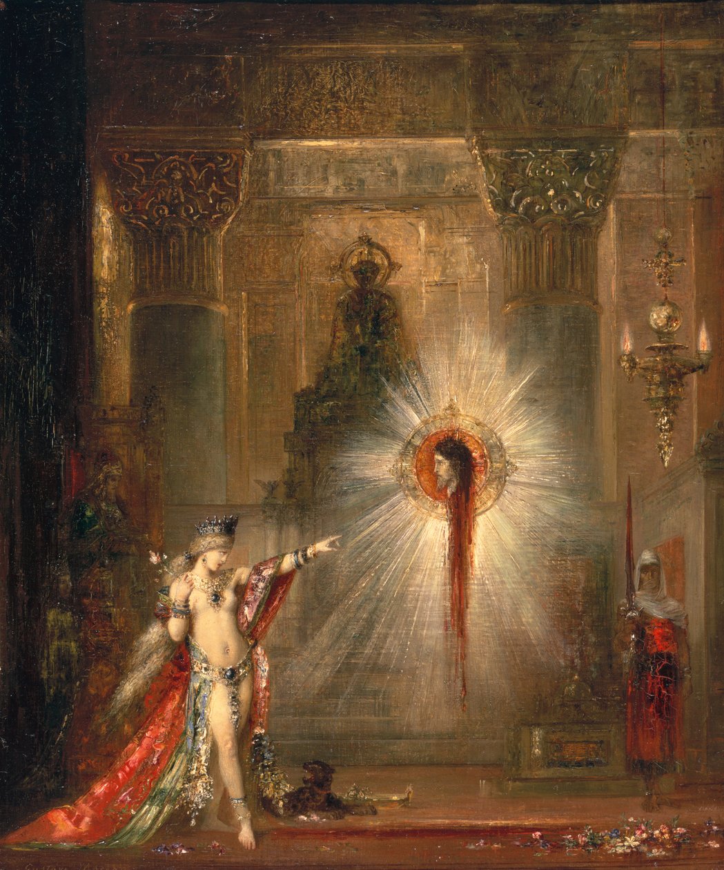 Die Erscheinung von Gustave Moreau