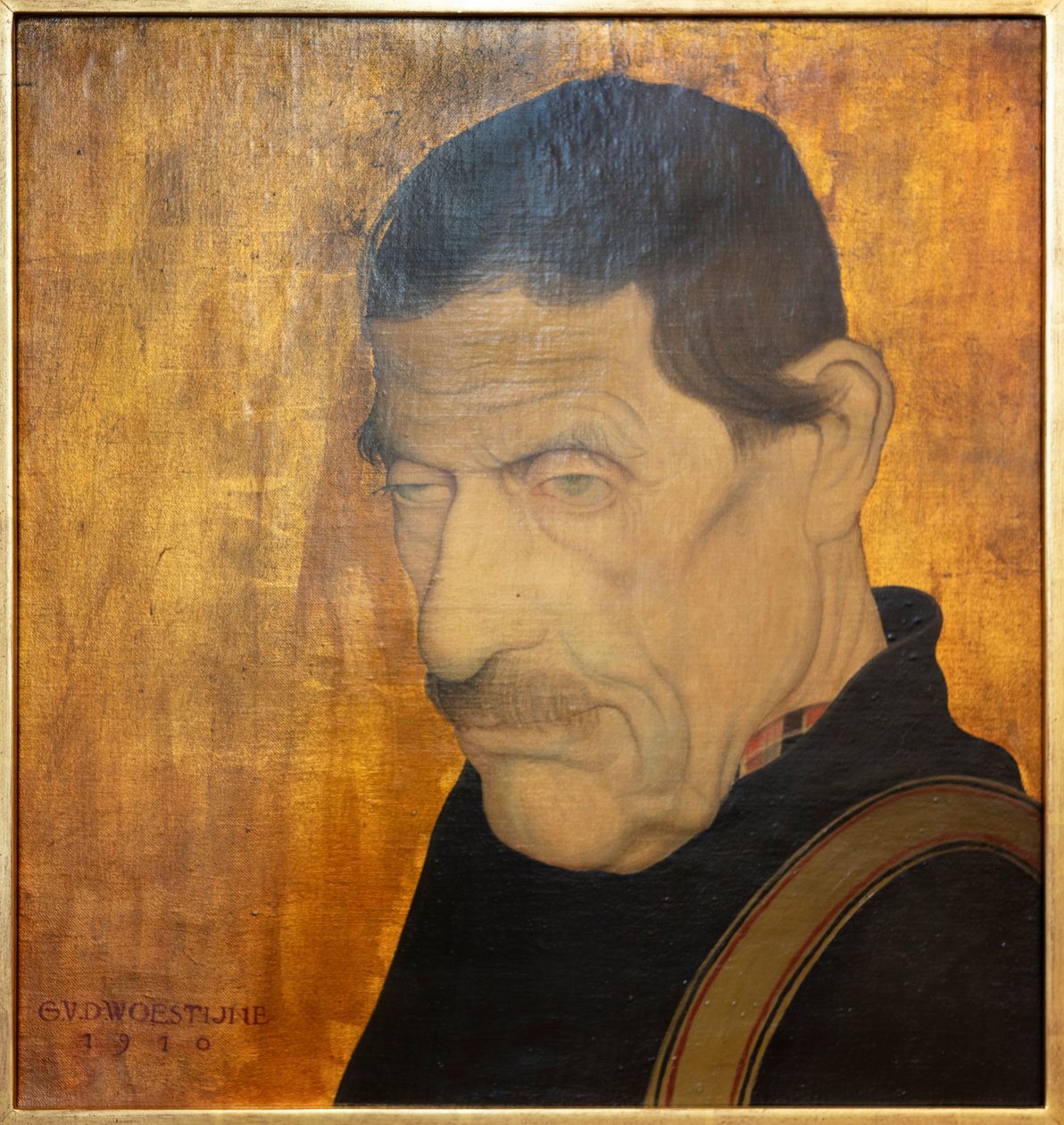 Kopf eines Mannes von Gustave Van de Woestyne