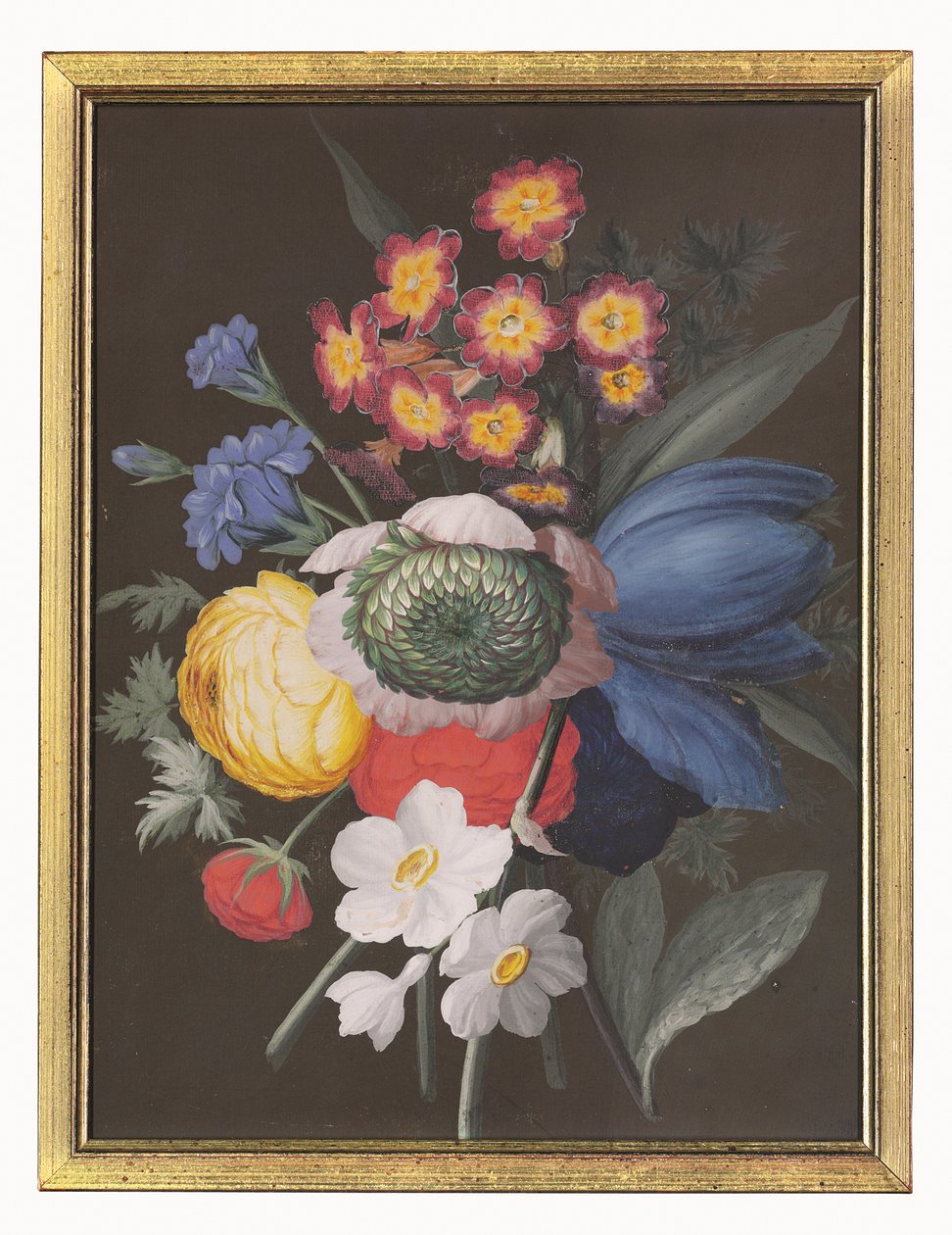 Stillleben mit Blumenstrauß von Gustavus Hamilton