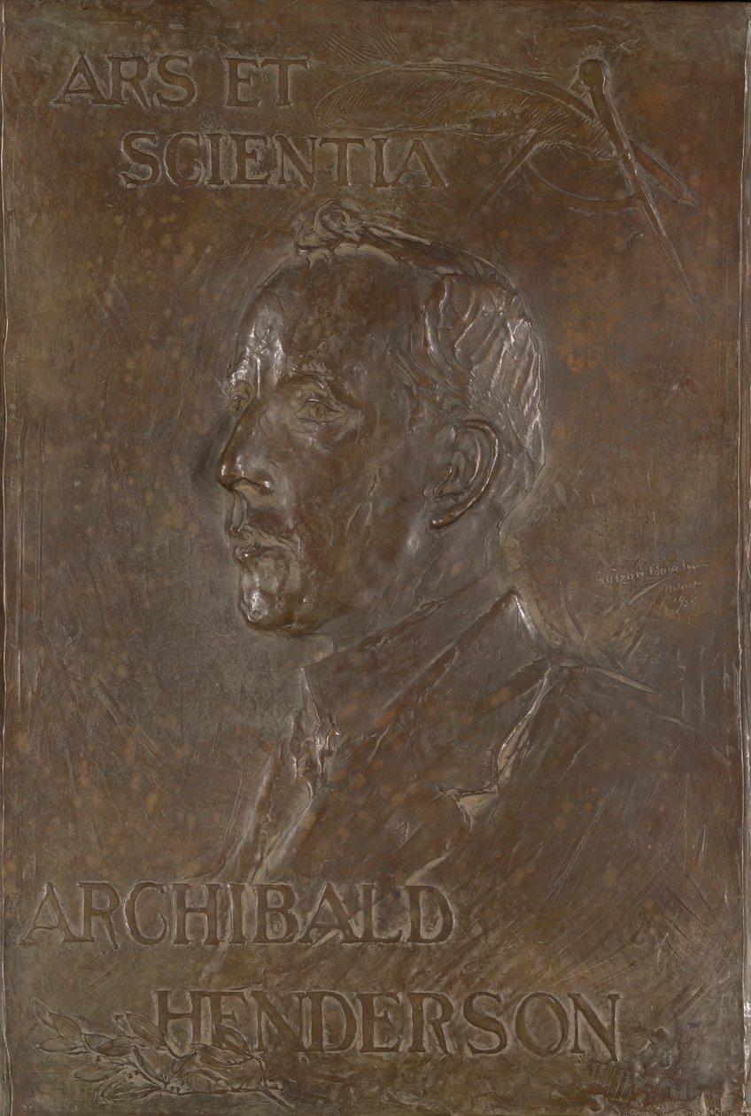 Archibald Henderson 1877-1963 von Gutzon Borglum