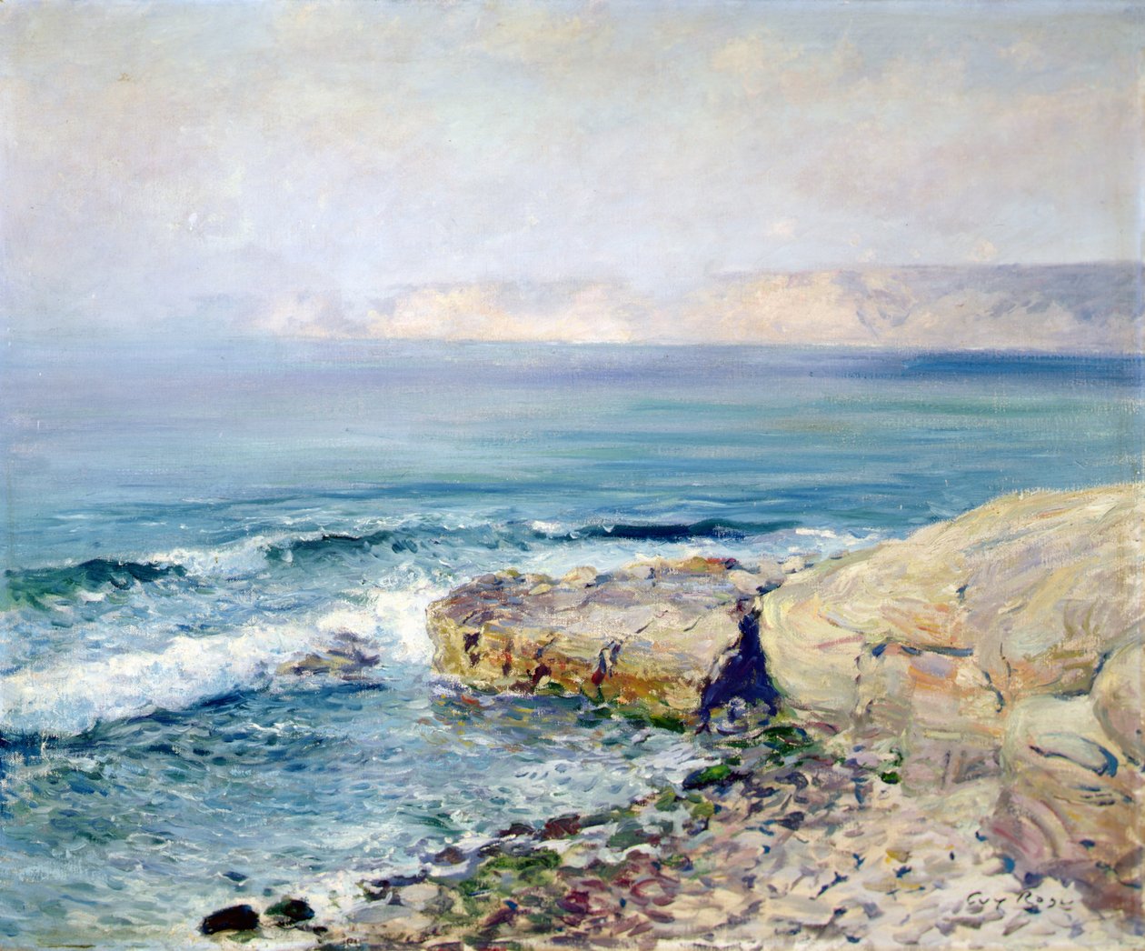 Eintreffender Nebel von Guy Rose