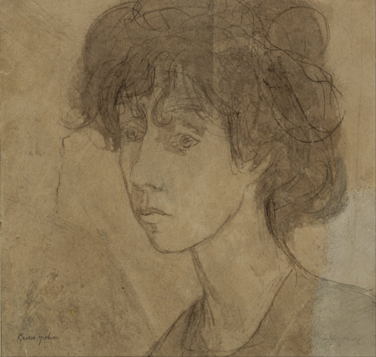 Kopf einer Frau von Gwen John